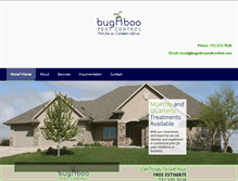 Tablet Screenshot of bugaboopestcontrol.com